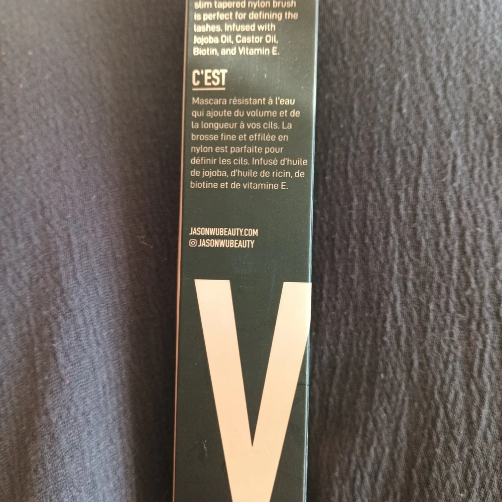 Sealed Jason Wu Beauty Mascara - Black. Water resistant.